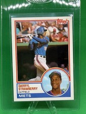 1983 Topps Traded - Darryl Strawberry #108T 2 Star Back (RC)