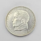Coin FRG 5 Mark-Joseph Freiherr von Eichendorff 1788-1857-Silver-1957