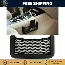 Car Seat Mesh Storage Pocket Elastic Net Organizer Phone Holder
