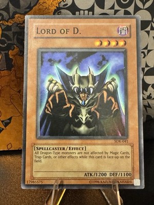 Lord of D. SDK-041 Starter Deck: Kaiba Unlimited Yugioh | eBay