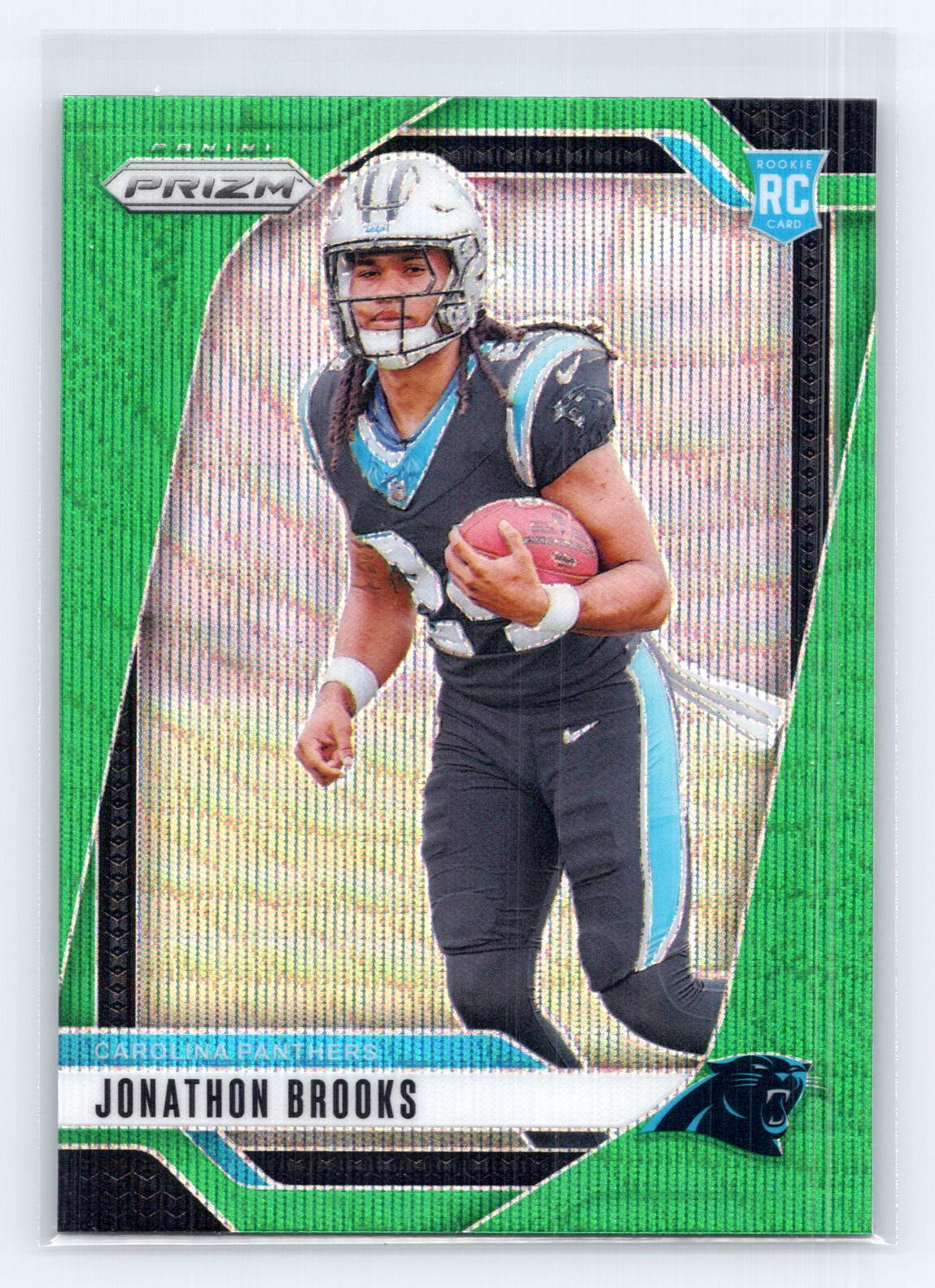 2024 Panini Prizm #357 Jonathon Brooks Green Wave