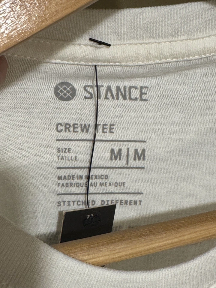 BERT KRAK X STANCE Tattoo Flash Graphic Tee Men’s Size Medium Shirt - Image 4 of 4