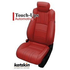 For 18-22 Honda Accord Sport Ex Hybrid Sedan Red Black Leather Seat Covers Logos For 18-22 Honda Accord Sport Ex Hybrid Sedan Red Black Leather Seat Covers Logos