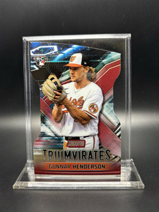 2023 Topps Stadium Club - Gunnar Henderson Triumvirates Red No. T-3
