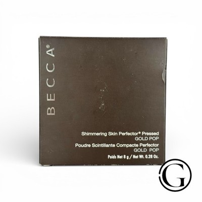 Becca Shimmering Skin Perfector Poured Creme Highlighter Gold Pop 0.28oz.