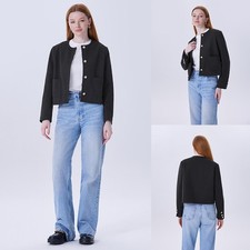 Women's Long-Sleeve Blazer Jacket
