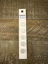 SlimLine Buttons 5 Piece 9/16