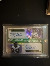 2025 Score TREVOR LAWRENCE/BRIAN THOMAS JR. Double Trouble Dual Autograph /100