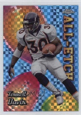 2024 Topps Chrome All-Etch X-Fractor Terrell Davis #CAE-TD HOF 17oo