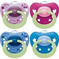 3x NUK Beruhigungssauger Genius Plus Silikon Gr.1 0-6 Monate 2 Stück