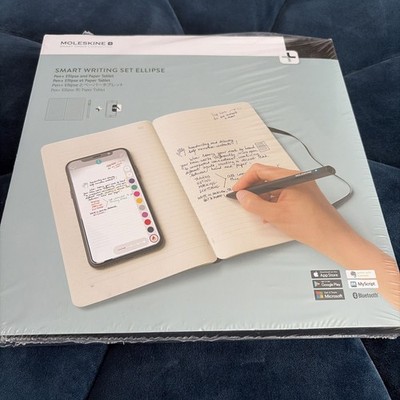 Moleskine Ellipse Smart Writing Set, Smart Notebook mit Smart Pen enthalten,