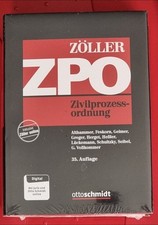 Zöller, Zivilprozessordnung ZPO: Kommentar Althammer u.a., 35. Auflage 2024 NEU