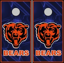 bears 213 cornhole board vinyl wraps