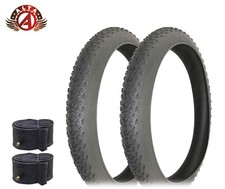 2 ALTA 27.5" x 3.00 MTB WIDE Durable Tires – ROUGH Knobby w/48mm SCHRADER Tubes.