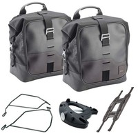 Givi Seitenkoffer 16L CRM102 + TräGer Suzuki GSR 600 2006-2008 Schwarz