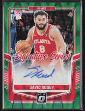 2024-25 Donruss Optic #SS-ROD David Roddy Signature Series Seismic #/35