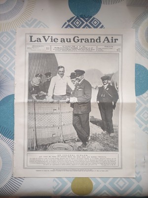 LA VIE AU GRAND AIR - LE COLONEL SCHAEK - LA COUPE BENNETT.
