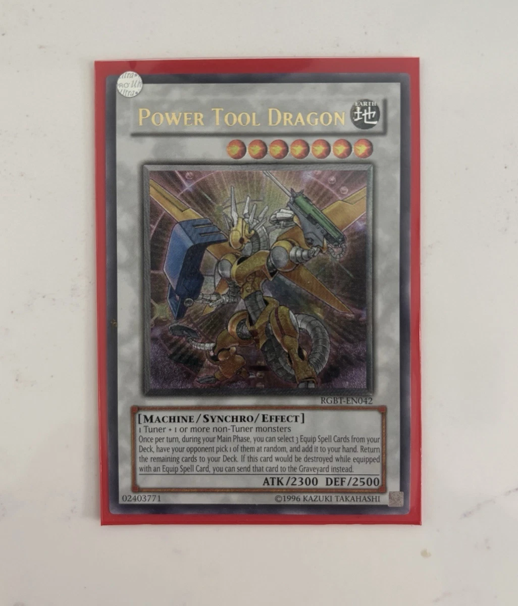 Power Tool Dragon Yu-Gi-Oh! TCG Individual Trading Card Games for