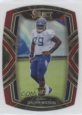 2020 Panini Select Club Level Maroon Prizm Die-Cut Isaiah Wilson #291 0c2