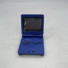 Nintendo Gameboy Advance SP Cobalt Blue Untested Console Only