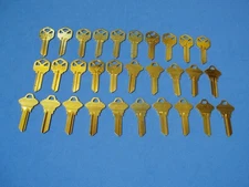 126 PC KEY BLANKS FIT KWIKSET SCHLAGE RUSSWIN DEXTER ILCO SEGAL EAGLE WEISER