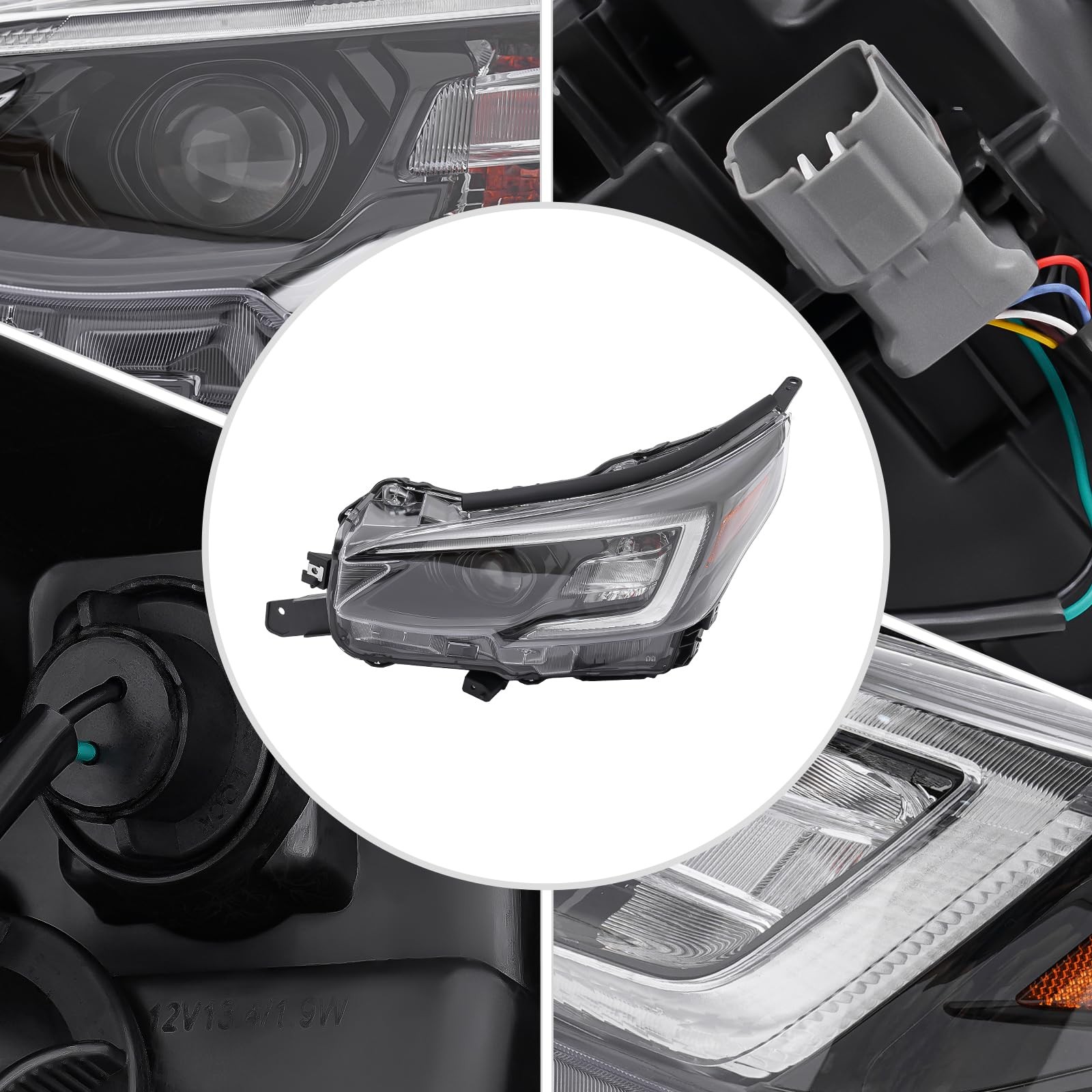 LED Headlight Assembly Compatible with 2021-2022 Subaru Outback/Legacy Headlamp