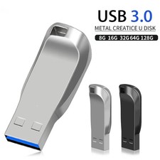 USB 3.0 Flash Drive 128GB 64GB 32GB 16GB High Speed Metal Memory Stick