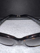 DKNY DY 4048 Tortoise Shell Butterfly Oversized Sunglasses Brown Gradient