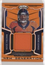 2018 Certified New Generation Jerseys Mirror Orange /399 Royce Freeman #19 0q5