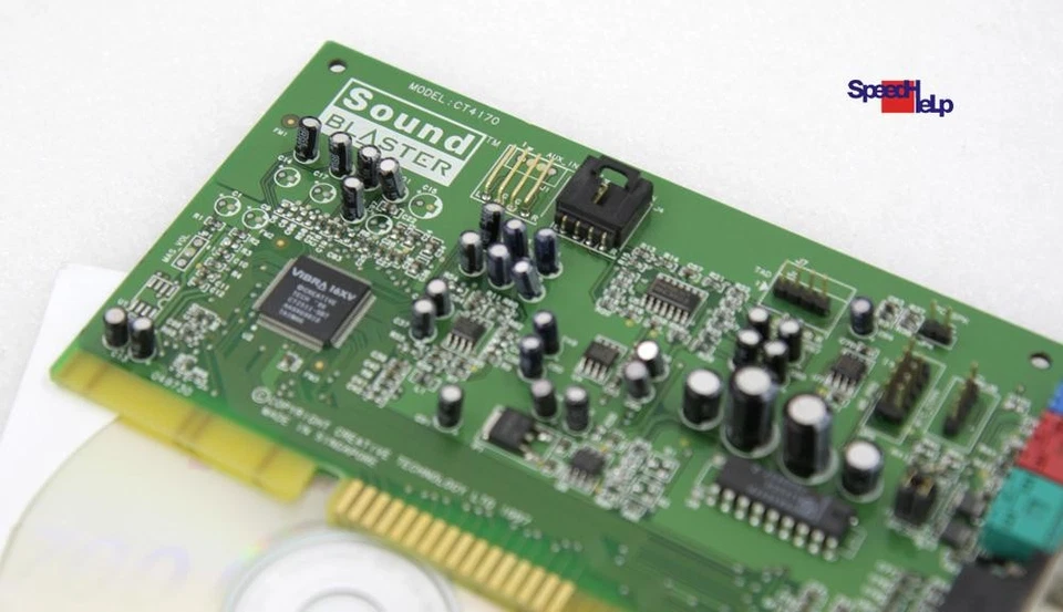 ISA CREATIVE LABS CT4170 SOUND BLASTER 16 WAVE EFFECTS PNP AUDIO VIBRA CARD DOS - Bild 2 von 3