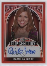 2024 Leaf Metal Pop Century Red Prismatic 3/5 Camilla More #BA-CM1 Auto 1bg9