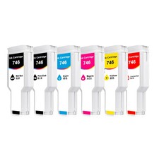6x300ML 746 Compatible Ink Cartridge for HP D...