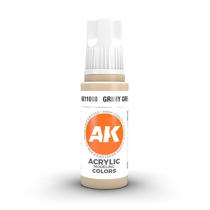 AK Interactive 3G - Grimy Grey 17ml (AK11008) - Image 6