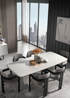 Tisch 6X StüHle Esszimmer Komplett Set Gruppe Holz 7Tlg Neu Modern