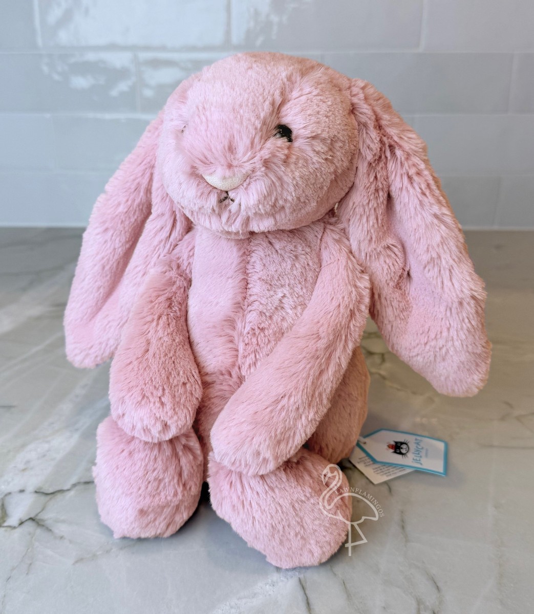 Jellycat Original Bashful Tulip Pink Bunny Medium - NWT New w Tags