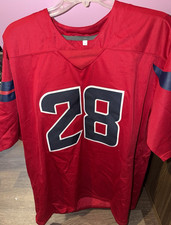 Houston Texans Joe Mixon #28 Red Football Jersey men’s large