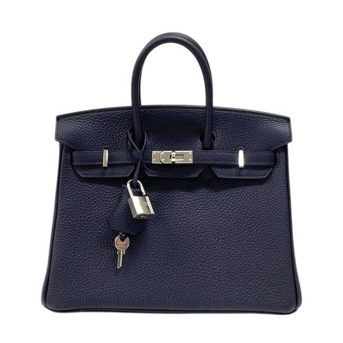 HERMES Birkin 25 Handbag W Stamp #OKB4560