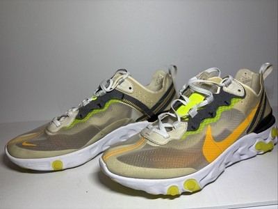 NIKE REACT ELEMENT 87 Z 11 OREWOOD BROWN LASER ORANGE AQ1090 101 VOLT UNDERCOVER