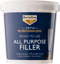Bartoline 1876 Ready to Use All Purpose Filler 1kg – Professional Quality for Pl