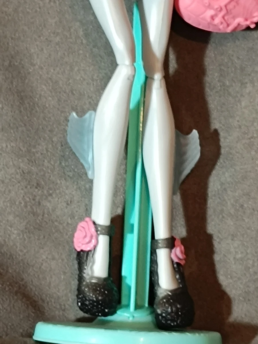 MONSTER HIGH G1 - Muñeca LAGOONA BLUE serie "STUDENT EXCHANGE" con Diario/stand