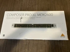 BEHRINGER COMPOSER PRO-XL MDX2600/COMPRESSER/2 CHANNEL EXPANDER/GATE