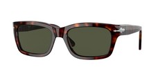 PERSOL PO3301S 24 31 Havana Green 57 mm Men's Sunglasses