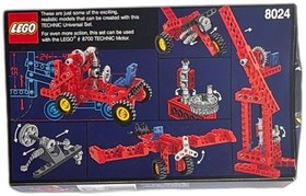 LEGO Technic 8024 Universal Set Vintage 113 Pieces 1989 Boxed Ages 7-14
