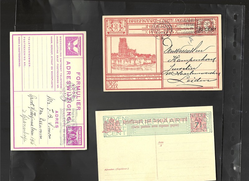 NETHERLANDS-OLDER CARDS-MIXED PERIODS--COMMERCIAL-LOT OF 27-AV-F-#109