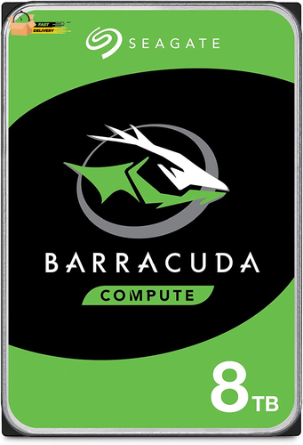 ST8000DM008 Barracuda 8TB Internal Hard Drive HDD – 3.5 Inch Sata 6 Gb/ - Picture 1 of 12