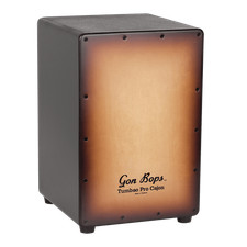 Gon Bops Tumbao Pro Cajon Burnt Toast Burst w/Gig Bag