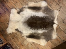 Reindeer Hide Rug Premium Large Hand-Finished