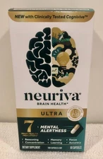🎁 neuriva ULTRA Brain Health Mental-Alert Learning Nootropics 60ct 🎁 ~GENUINE~