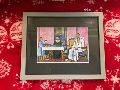 Rare Framed Vintage Art Print ,Scarcely Seen Russian Artwork ,PYOTR KONCHALOVSKY