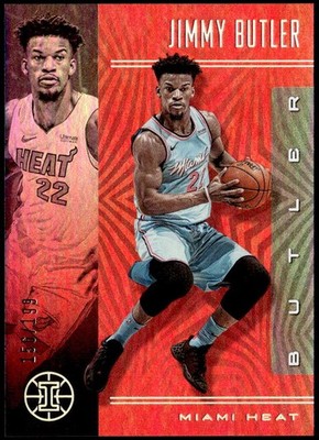 2019-20 Panini Illusions #139 Jimmy Butler Ruby #/199 E1